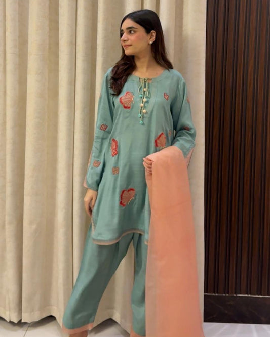 Embroidered Shalwar Suit