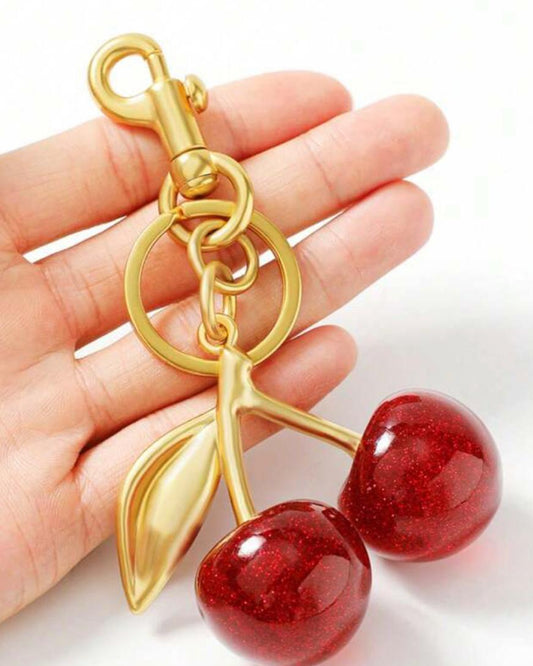 Cherry pendant new large keychain